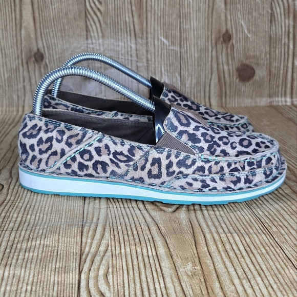 Women's Ariat Cheetah Print Cruiser Size 8 - Picture 5 of 12